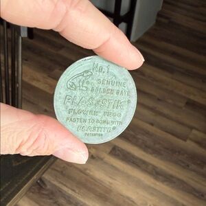 Vintage Plas-Stik Flower Frog